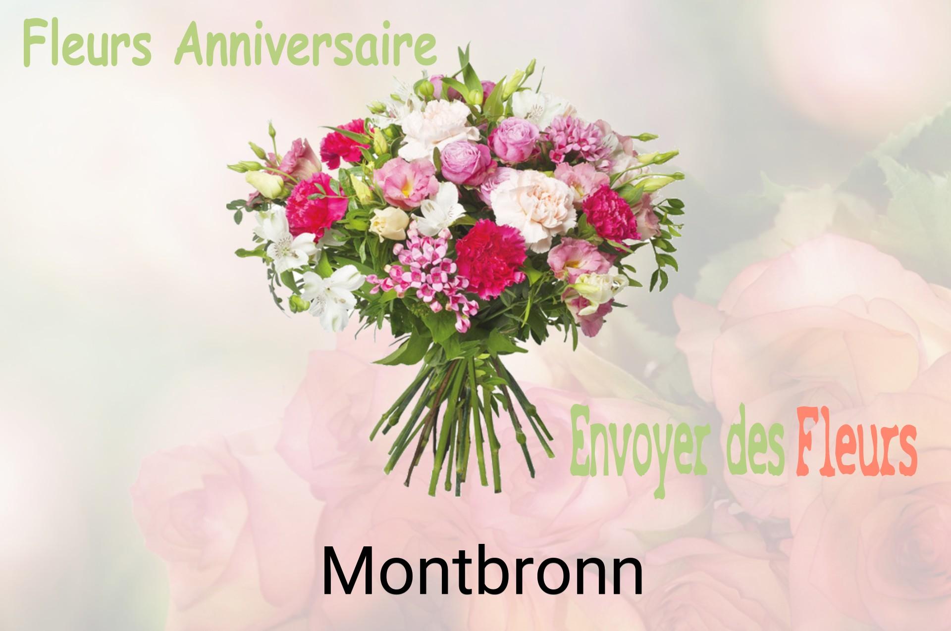 Bouquet de fleurs d’anniversaire livré à Montbronn